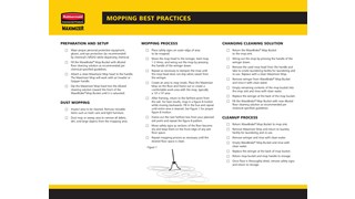 Mopping Best Practices