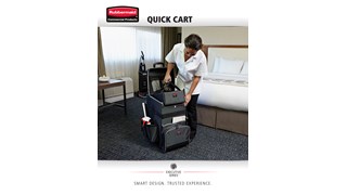 Learn more about the industry's most durable mobile cart solution, the Executive Series Quick Cart from Rubbermaid Commercial Products.