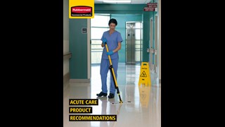 Utilize proper cleaning processes and tools with increased efficacy to maintain a safer environment for patients, visitors and hospital staff.