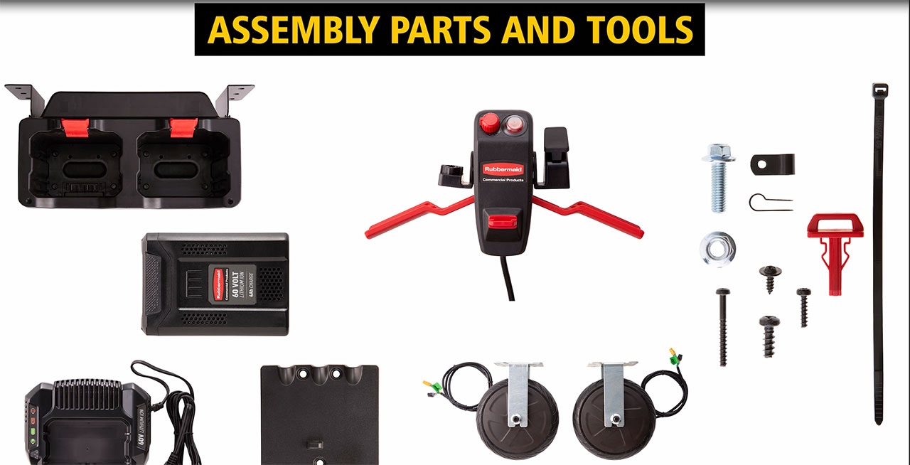 Motorized+Housekeeping+Cart+Assembly+Video