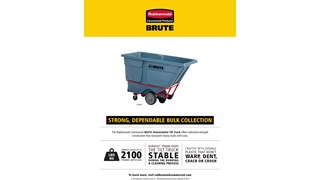 1-Page Print Ad for the RCP BRUTE Rotomolded Tilt Trucks