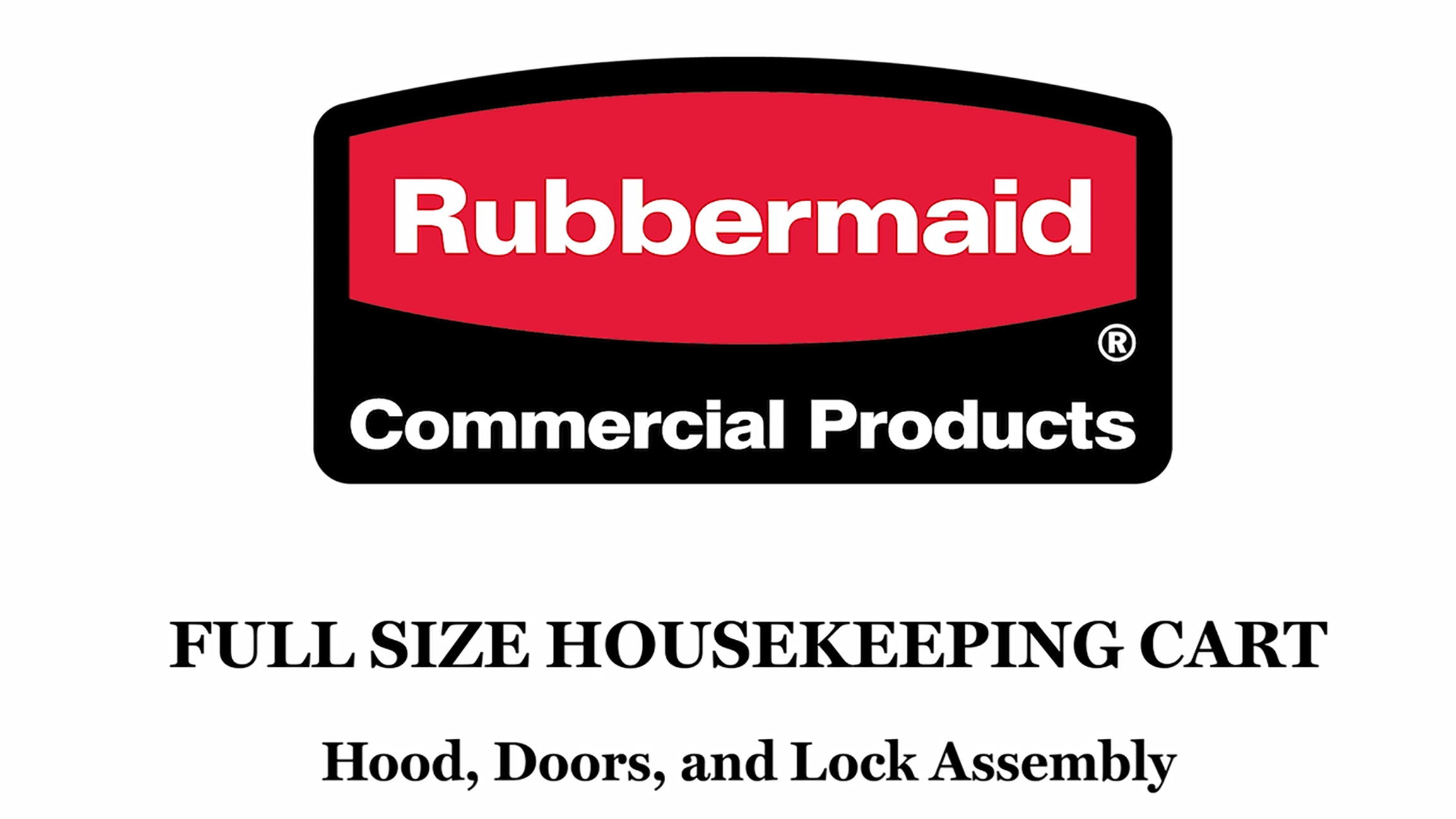 วิดีโอการประกอบรถเข็นแม่บ้านขนาดเต็มพร้อมเครื่องดูดควันและประตู (2202587)
