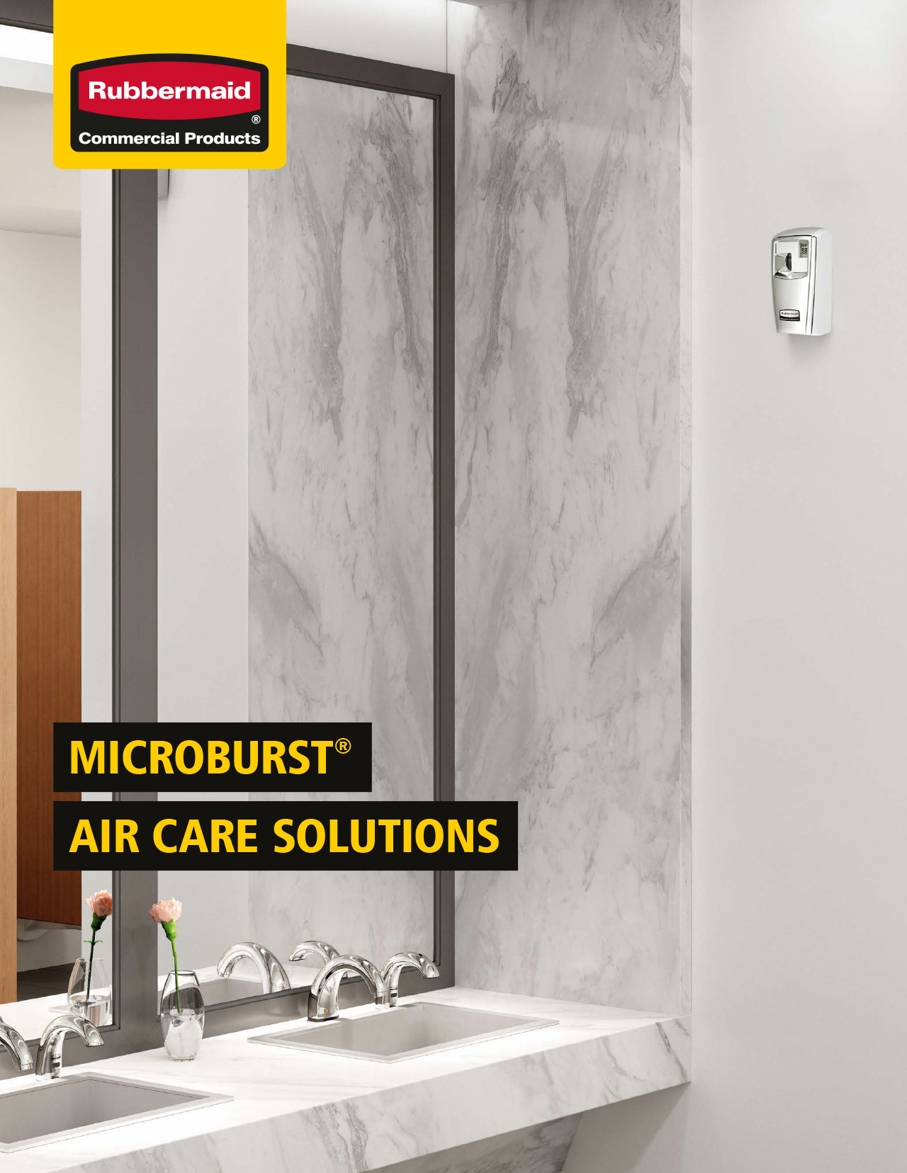 Microburst odor control systems deliver a cost-effective, programmable air care solution with high quality, fresh fragrances for long-lasting performance in the washroom.