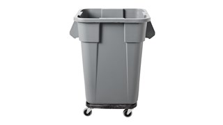 Voici un collecteur de plus grande capacité pour le stockage ou la collecte des déchets.