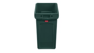The Rubbermaid Commercial Slim Jim® Under-Counter containers are a purpose-built solution for space efficient waste disposal under the counter.