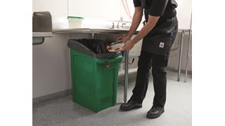 The Rubbermaid Commercial Slim Jim® Under-Counter containers are a purpose-built solution for space efficient waste disposal under the counter.