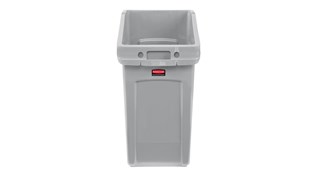 Los contenedores para debajo del mostrador Rubbermaid Commercial Slim Jim® son una solución especialmente diseñada para la eliminación eficiente de residuos.