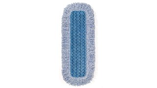 De HYGEN ™ microvezel ultra-absorberende vochtige pad van Rubbermaid Commercial is gemaakt van hoogwaardige gesplitste nylon/polyester-microvezel en kan tot 680 gram vloeistof absorberen.