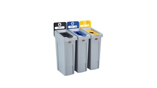 Een flexibele recyclingsoplossing biedt een ontwerp dat gezien mag worden in combinatie met degelijke functionaliteit.
