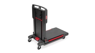 The Rubbermaid Commercial Utility Cart is a versatile, durable cart is able to perform a wide variety of tasks.