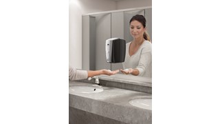I dispenser a sistema touch-free fatti per durare evitano la diffusione dei germi erogando saponi in schiuma e igienizzanti per le mani di alta qualità.