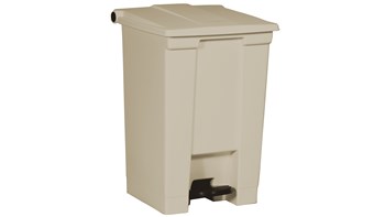 De Rubbermaid Commercial Step-On Container zorgt voor het beheer van sanitair afval.