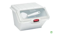 RCP 360388WHI Rubbermaid Commercial ProSave Mobile Ingredient Bin  RCP360388WHI