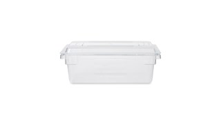 The Rubbermaid Commercial Food Storage  Lid for Food/Tote Box helps reduce food spoilage costs.