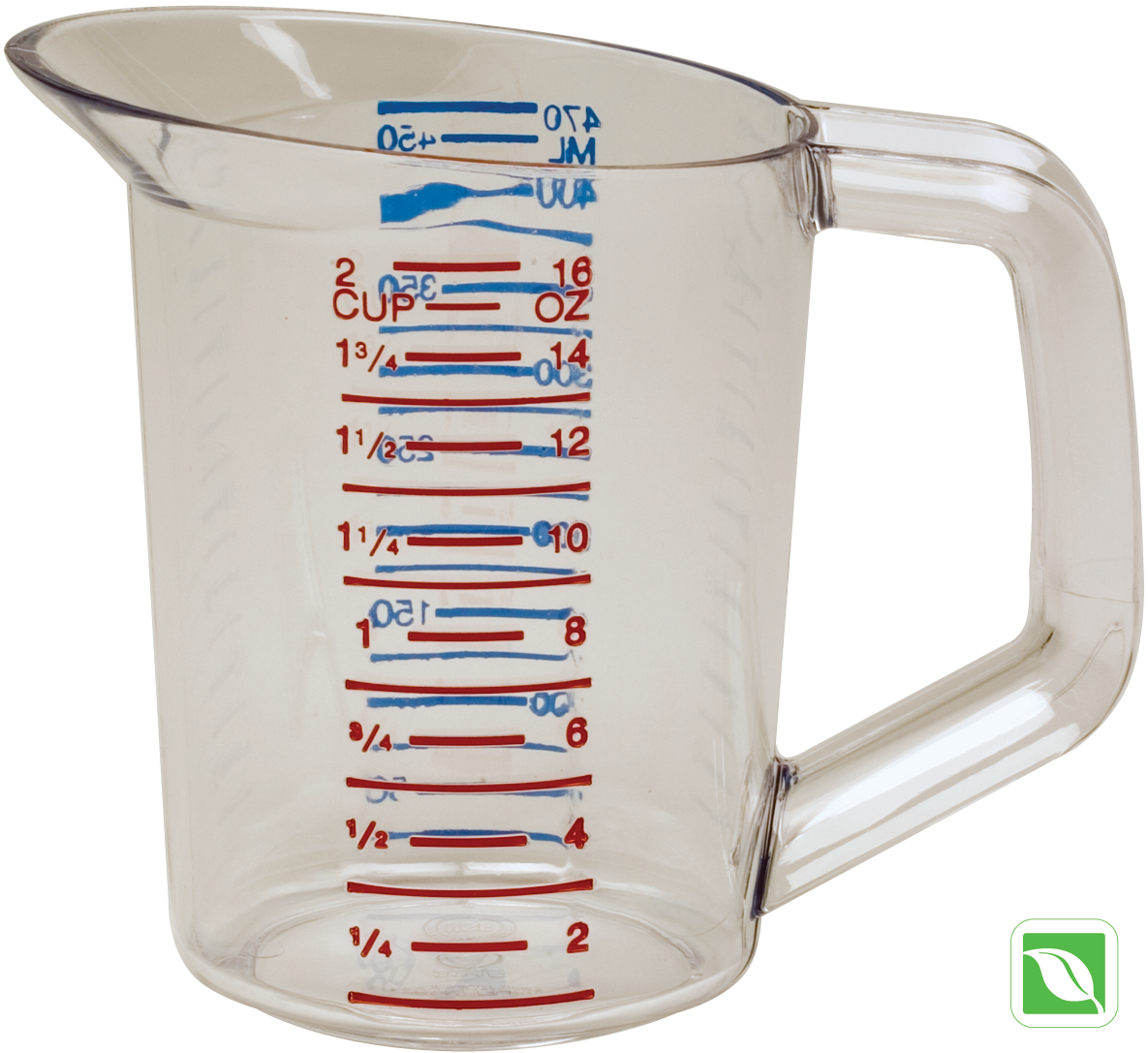 Essendant Bouncer Measuring Cup, 4qt, Clear