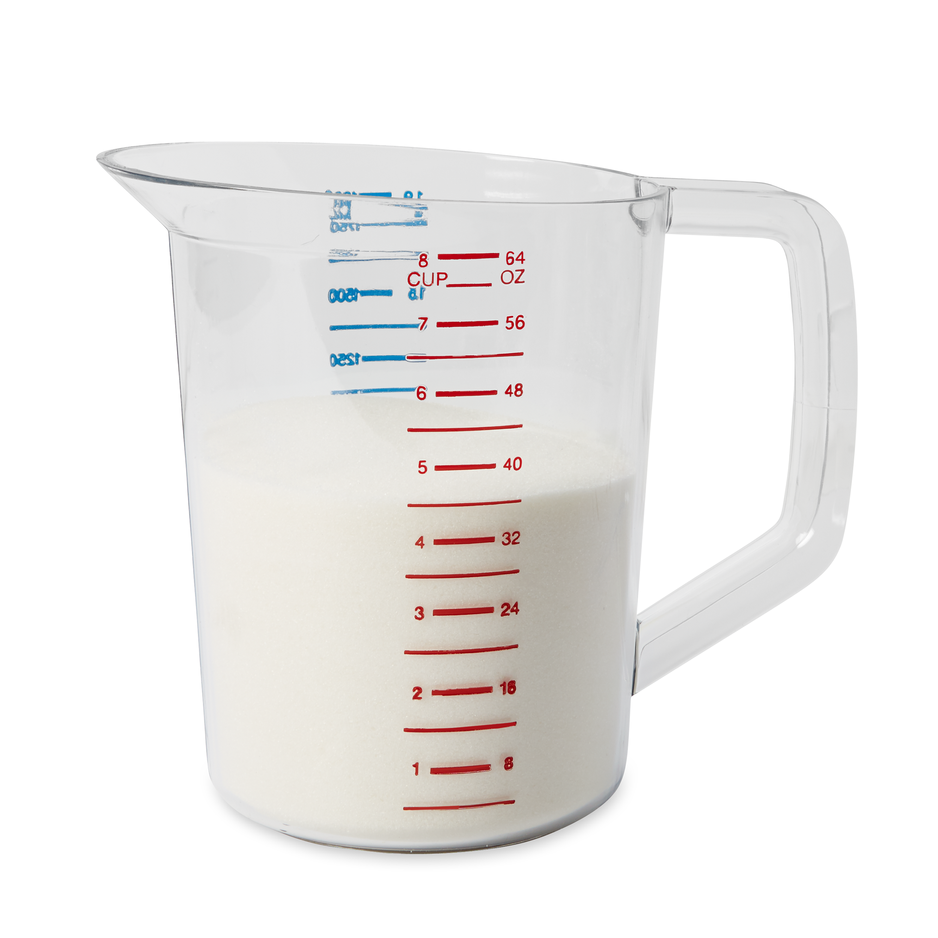 Essendant Bouncer Measuring Cup, 4qt, Clear