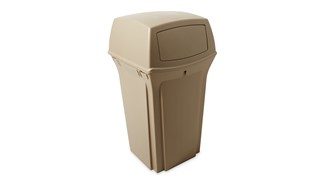 Le collecteur Rubbermaid Ranger® est une poubelle classique résistante, moderne et facile d’entretien.