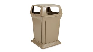 Der Ranger® Classic-Abfalleimer von Rubbermaid Commercial bietet bewährte Langlebigkeit sowie ein modernes und wartungsfreundliches Design.