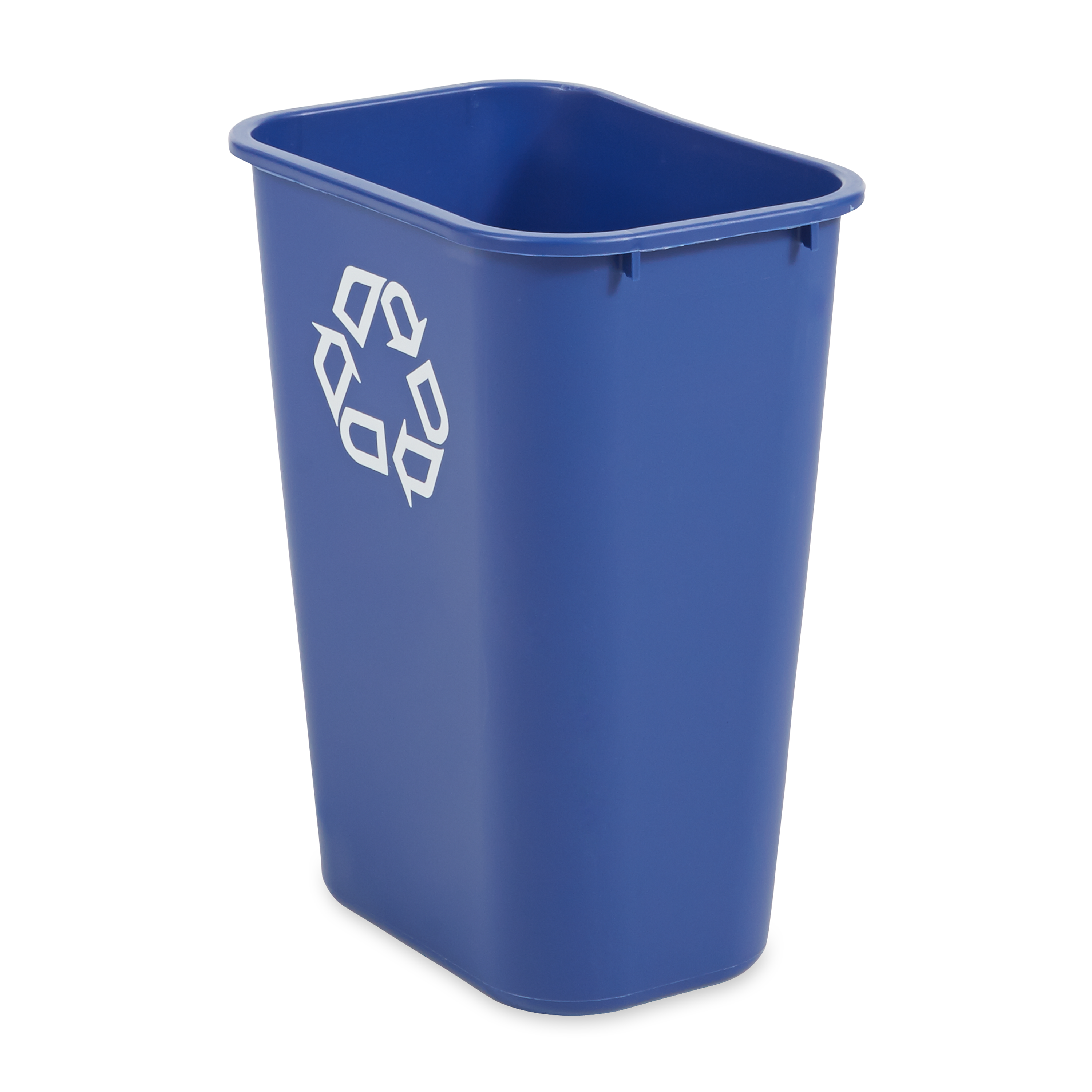 Nouveau Rubbermaid Commercial Poubelle Recyclage bleu côté Bin #2950 cas de 12 