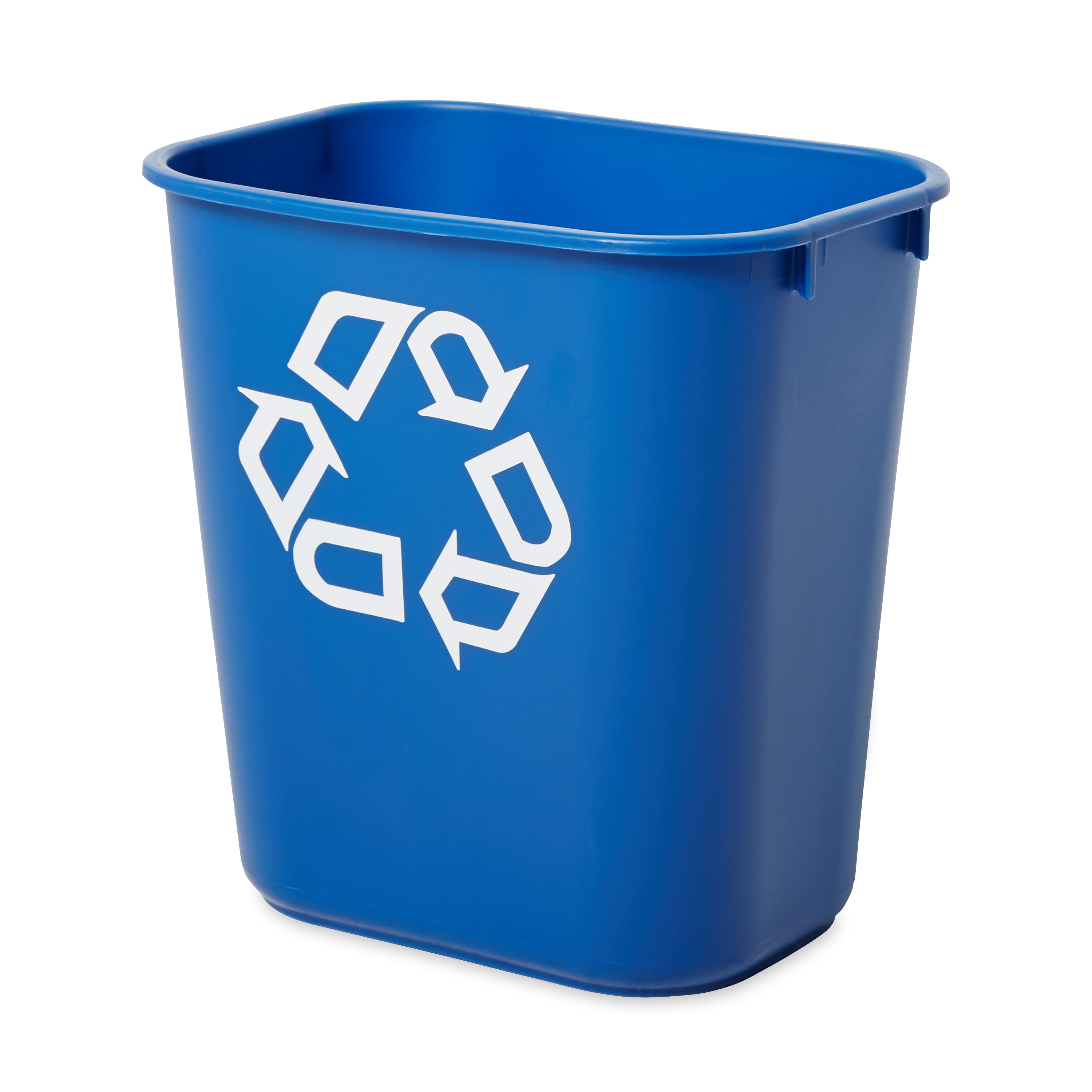 Bac latéral pour poubelle de bureau bleu 1gal Rubbermaid FG295073 - RL  Distributeur