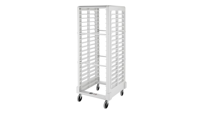 The Rubbermaid Commercial Racks and Carts increase efficiency by maximizing space, transportation, and storage