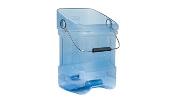 The Rubbermaid Commercial Ice Bucket Tote provides sanitary, safe transport for ice.