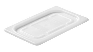 Soft sealing lids for insert pans help reduce airflow, maintaining food quality