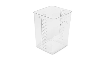Crystal-Clear Square Storage Containers