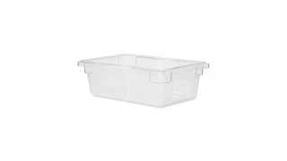 The Rubbermaid Commercial Food Storage Tote Box is a durable, versatile food storage box. These bulk food storage containers are NSF-certified.