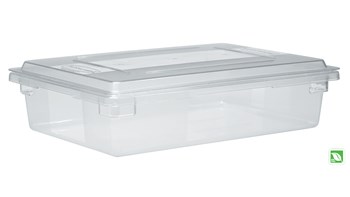 The Rubbermaid Commercial Food Storage Lid for Food Tote Box helps reduce food spoilage costs.