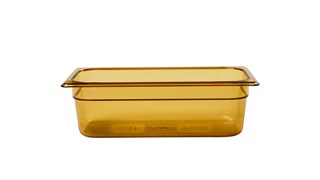 Heavy Duty Hot food pans in industry standard, gastronorm sizes.  Steam table and microwave safe