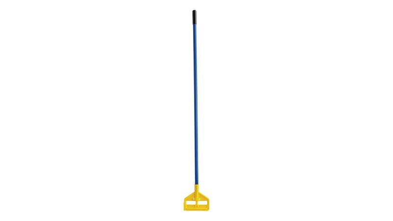 Invader® Side Gate Handle’s thumb wheel clamps the mop firmly in place; should be used with 1" (2.5 cm) headband mops only.