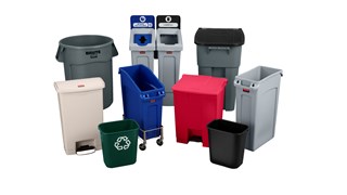 Eine anpassbare Recycling-Lösung mit gepflegten Auftritt und voller Hinterhoffunktionalität.