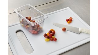 Bacs coulissants transparents incassables disponibles dans les tailles Gastronorm standard