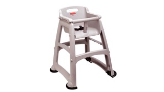 Microban Sturdy Chair™ High Chair without wheels