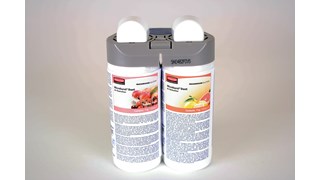 Las recargas Rubbermaid Commercial Microburst® Duet ofrecen una combinación única de fragancias complementarias especialmente seleccionadas y de alta calidad.