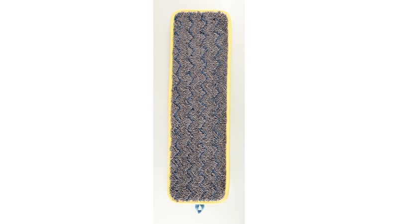 The Rubbermaid Commercial HYGEN™ Wet Pads are constructed of premium split nylon/polyester blend Microfibre that provides optimal wet mopping performance.