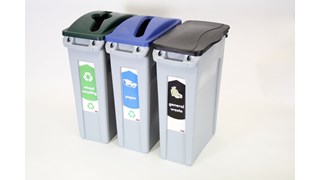 The New Slim Jim Recycling Starter Pack get you started with three stream recycling