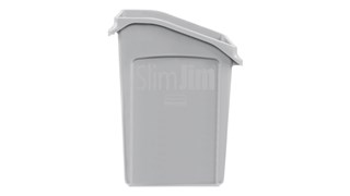 Les collecteurs encastrables Rubbermaid Slim Jim® offrent une solution spécialement conçue pour éliminer efficacement les déchets dans un espace réduit.