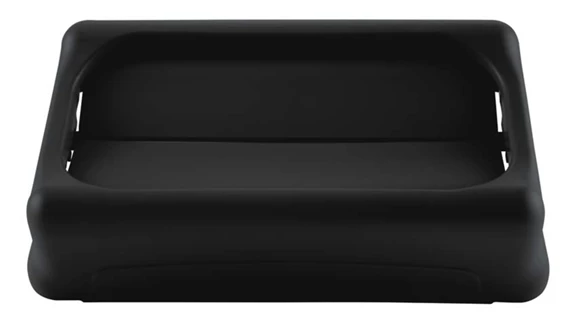 Rubbermaid FG267360BLA Black Swing Top Lid For Slim Jim Containers 