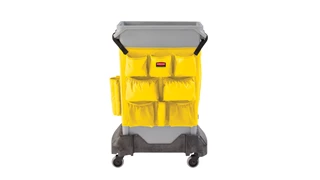 Slim Jim® Caddy Bag maximises space efficiency by providing onboard storage for all of the supplies needed for cleaning and liner changes on-the-go.