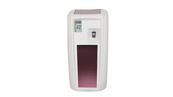 Alimenté par le système d'énergie rechargeable révolutionnaire LumeCel™, le diffuseur Microburst® 3000 assure la programmation et le contrôle des odeurs.