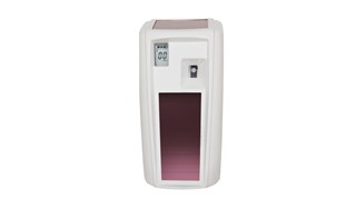 Alimenté par le système d'énergie rechargeable révolutionnaire LumeCel™, le diffuseur Microburst® 3000 assure la programmation et le contrôle des odeurs.