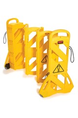 Mobile Safety Barrier, Yellow