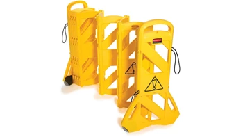 4m Mobile Barrier, Yellow
