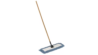 The Blended Dust Mop is a balanced-blend dust mop for general-purpose dust mopping and fully launderable for long product life.