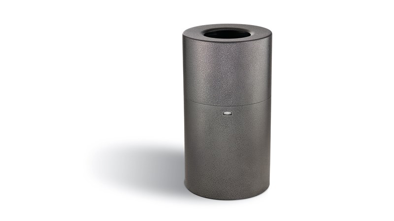 Durable and corrosion-resistant, the Atrium® 35 Gallon Open Top Decorative Indoor Waste Container has a clean, classic look with an open top for easy waste disposal.