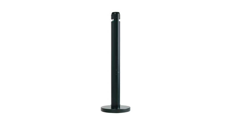 The Smoker's Pole is a simple, space-saving solution for controlling smokers' waste.