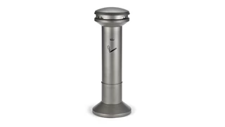 Infinity™ Ultra-High Capacity Smoking Receptacle offers sophisticated styling and all-metal construction for attractive and efficient smoking litter management.