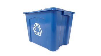 RecycLing Box 53L BLue